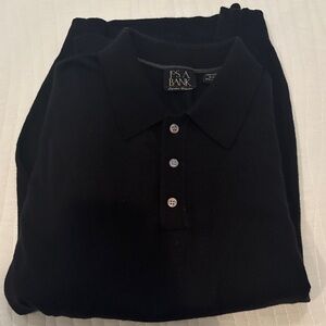Jos. A. Bank Black Men's Knit Polo